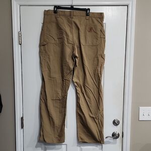 Carhartt Tan Cargo Pants Durable Outdoor Wear